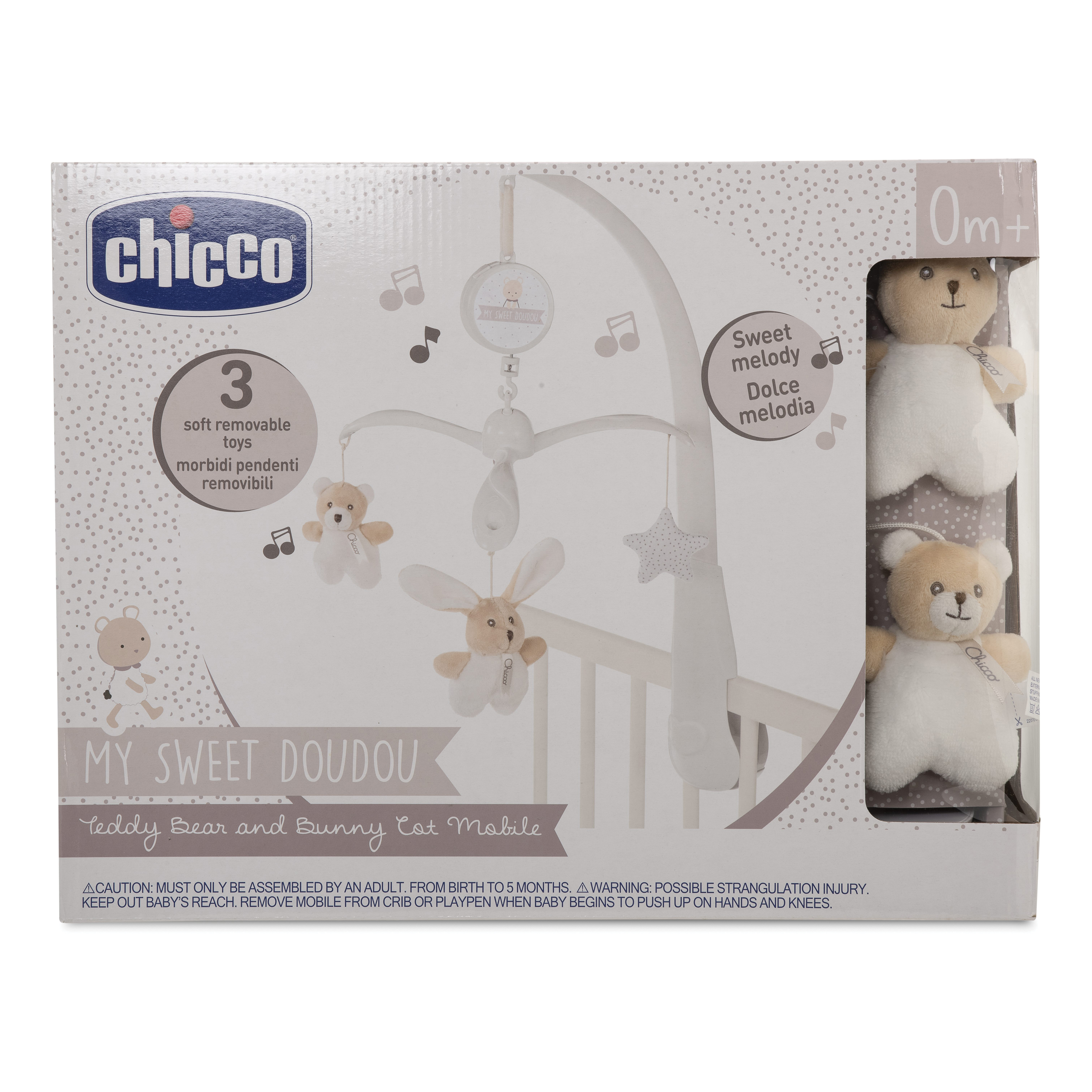 Chicco gioco giostra coniglio/orso