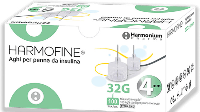 Harmofine Ago 32g 4mm 100pezzi