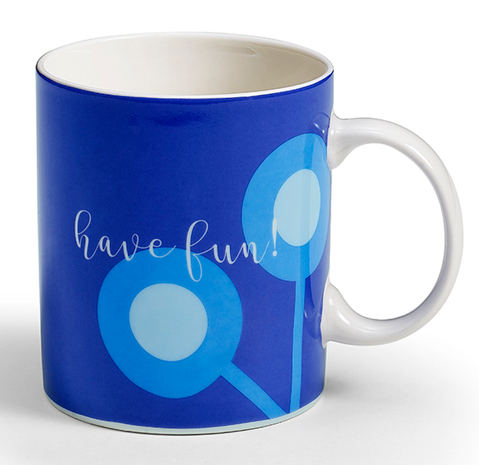 Mug enjoy tisana blu