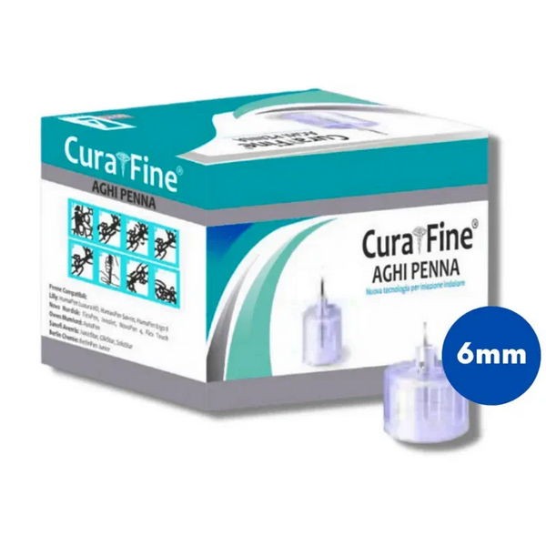 Curafine ago penna 32 gauge diametro 0,23x6 mm 100 pezzi