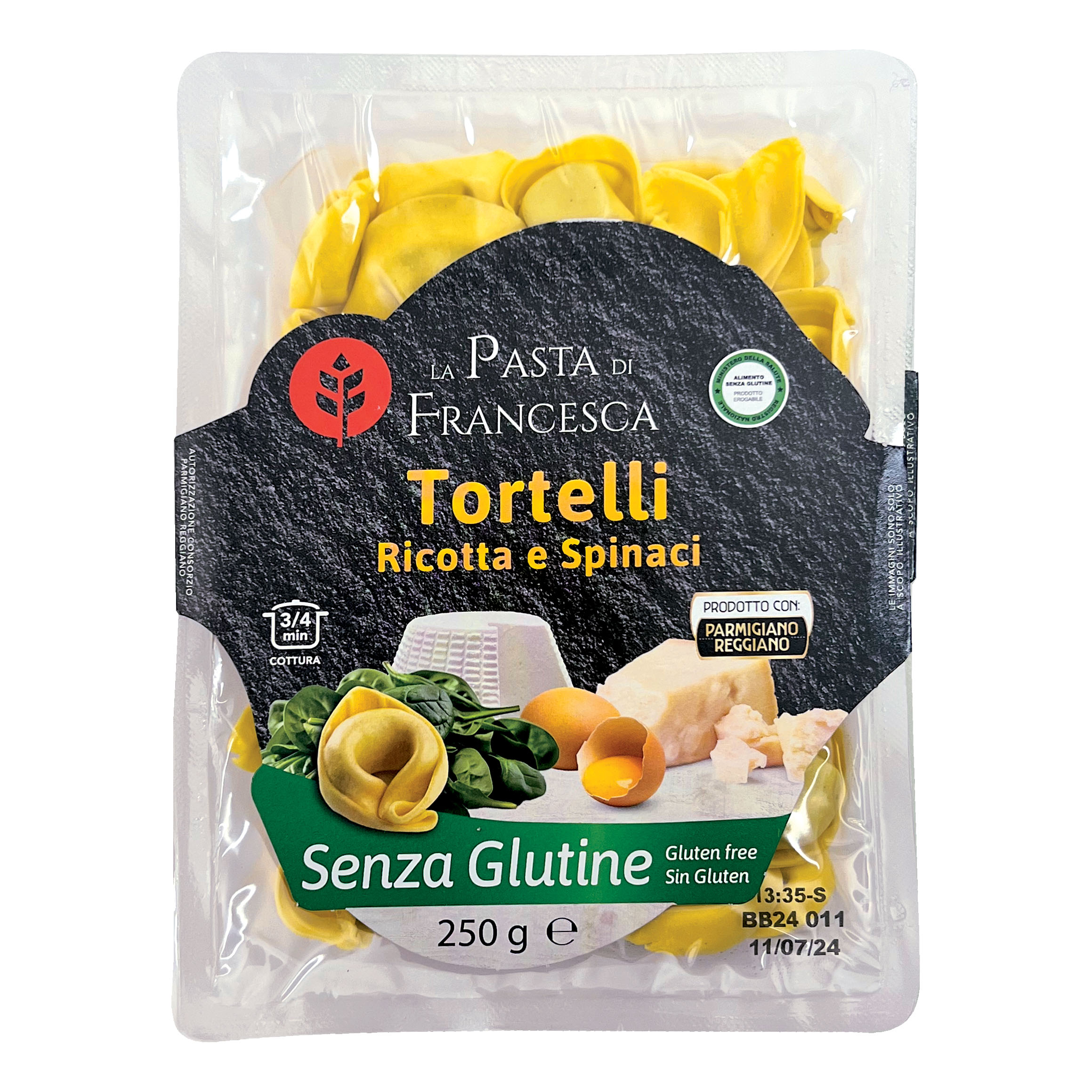 Francesca tortelli ric/spinaci