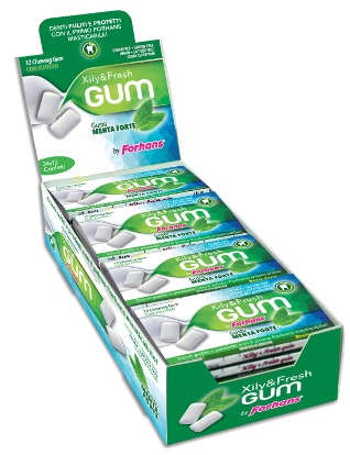 Forhans xyli&amp;fresh gum 12conf