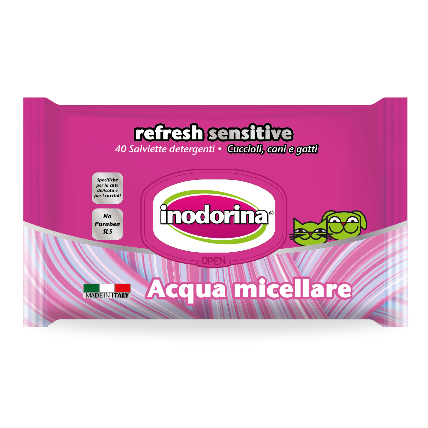 Salviette sensitive acqua micellare 40 pezzi