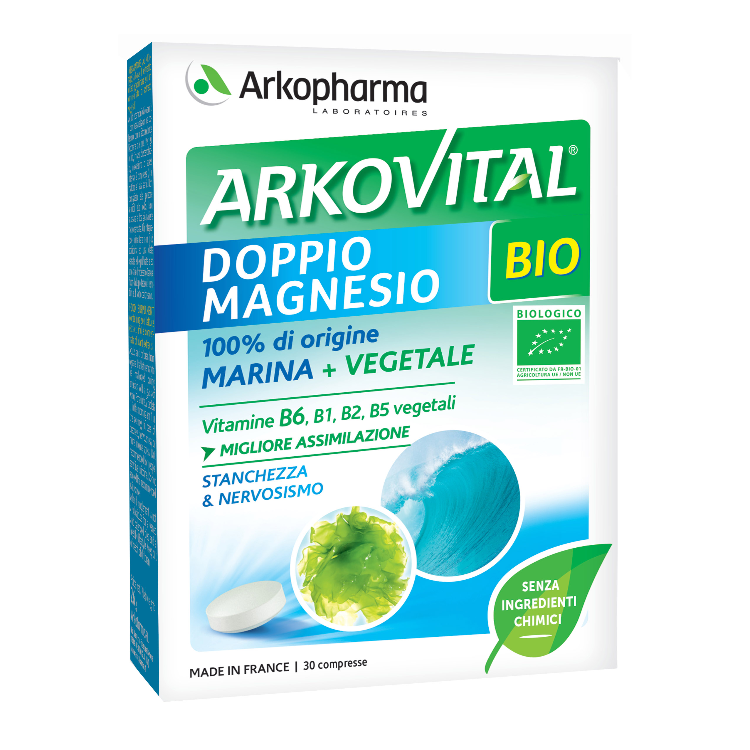 Arkovital Doppio Mg Bio 30compresse