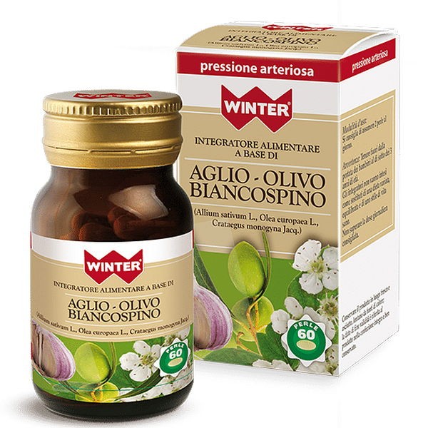 Aglio biancospino olivo 60 perle winter