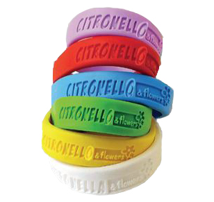 Citronella bracciale protezione zanzare 5 pezzi