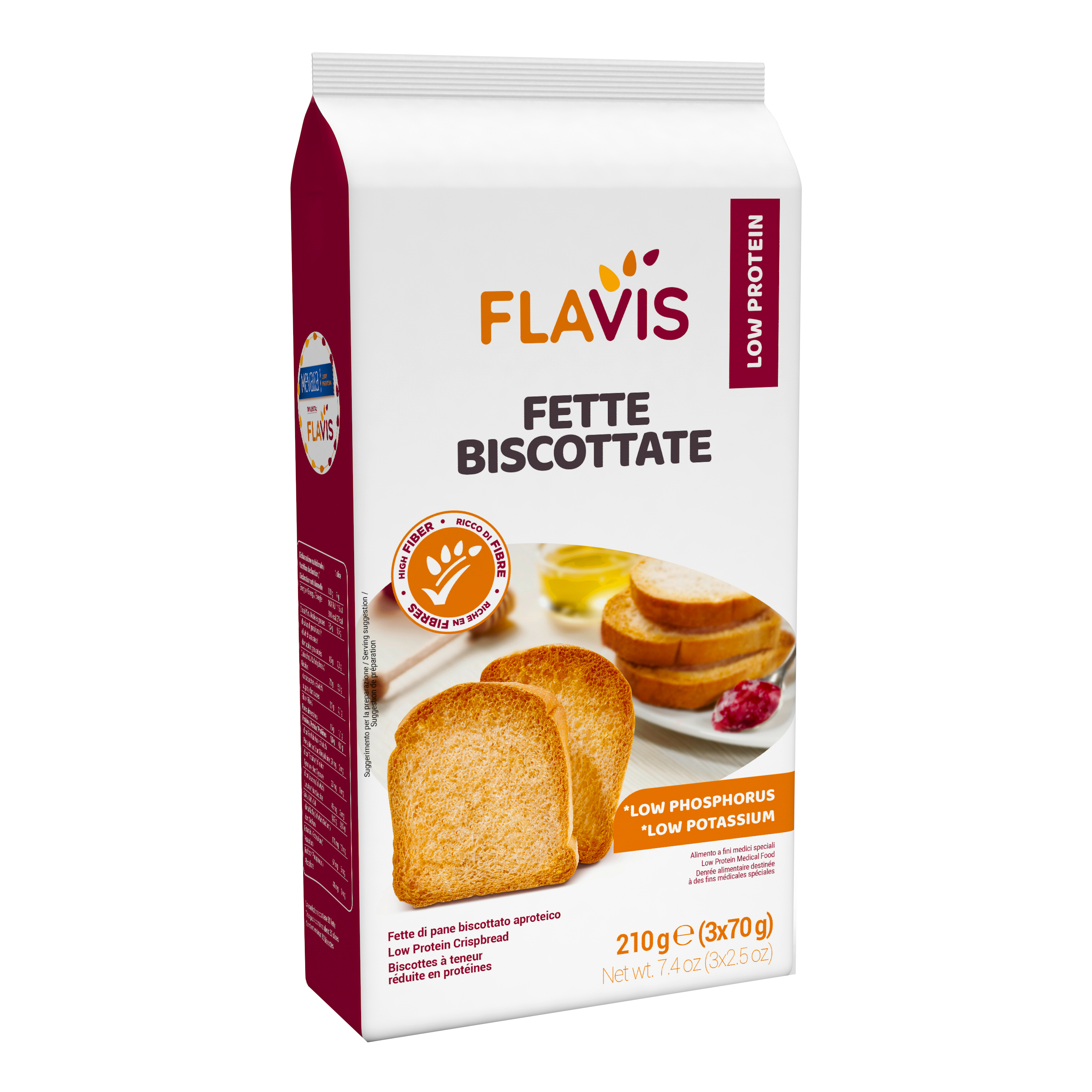 Flavis Mevalia Fette Biscottate 300G