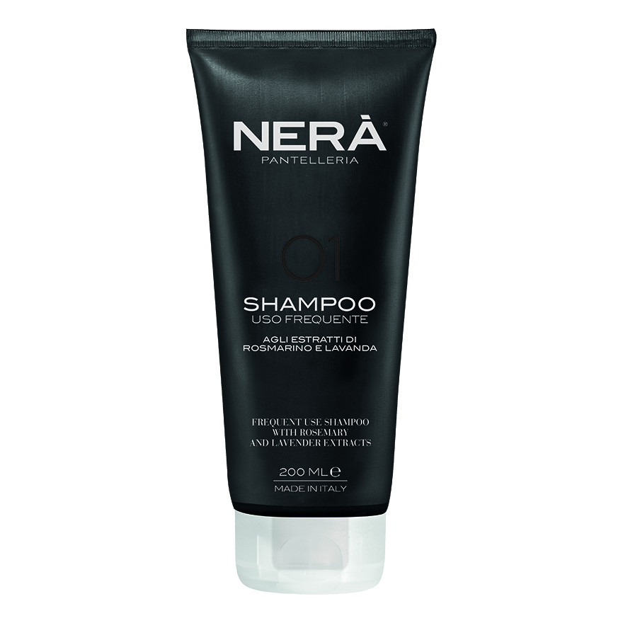 Nera' 01 shampoo uso frequente estratti rosmarino e lavanda 200 ml
