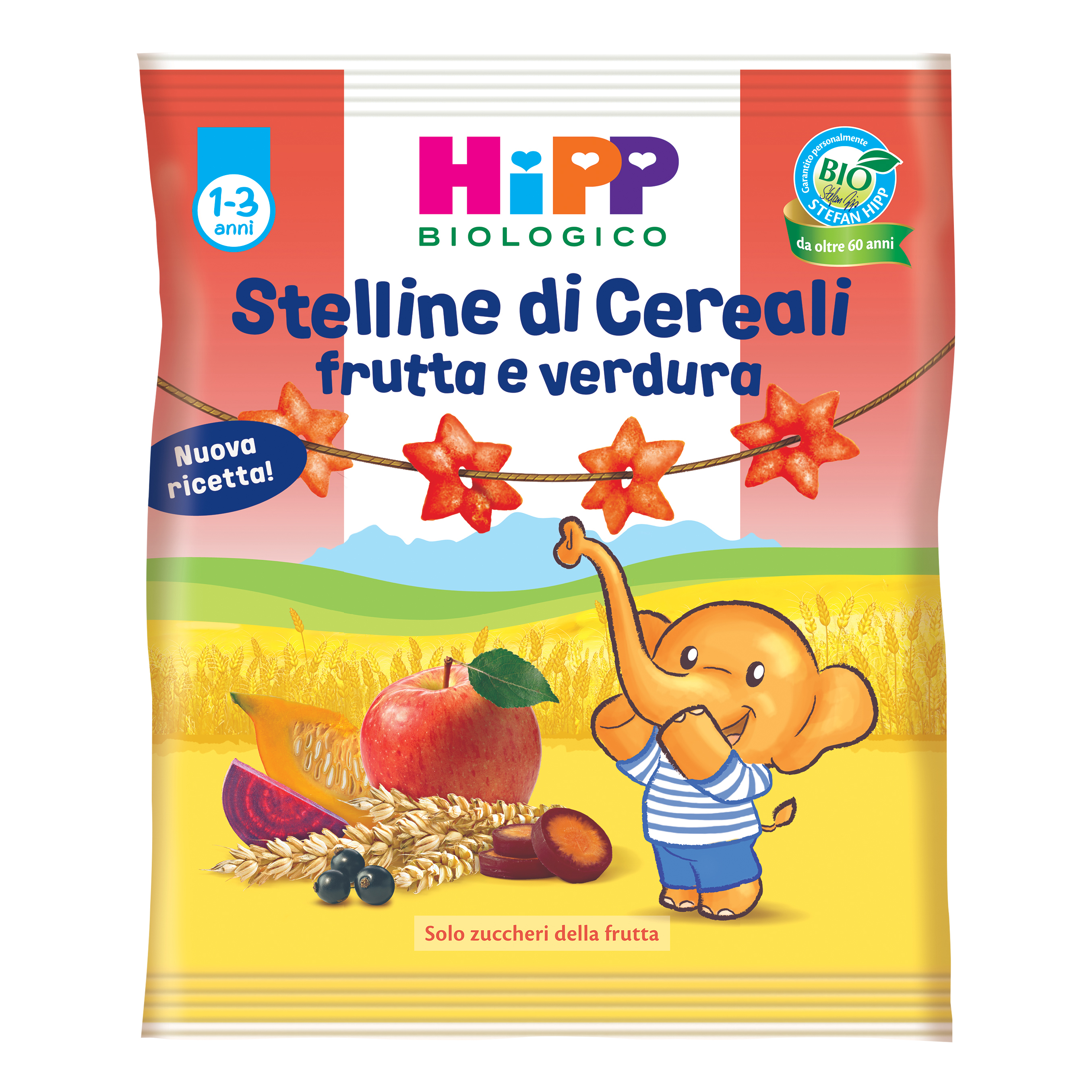 Hipp stelline cereali frutta