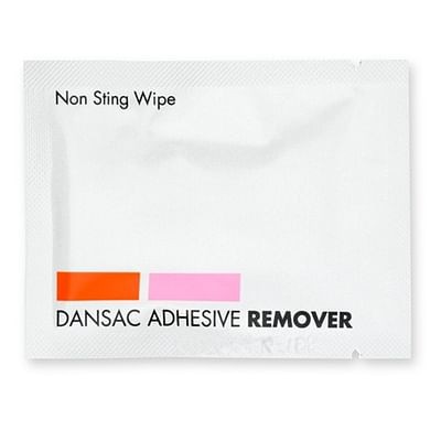 Dansac remover adhesive 30 salviette