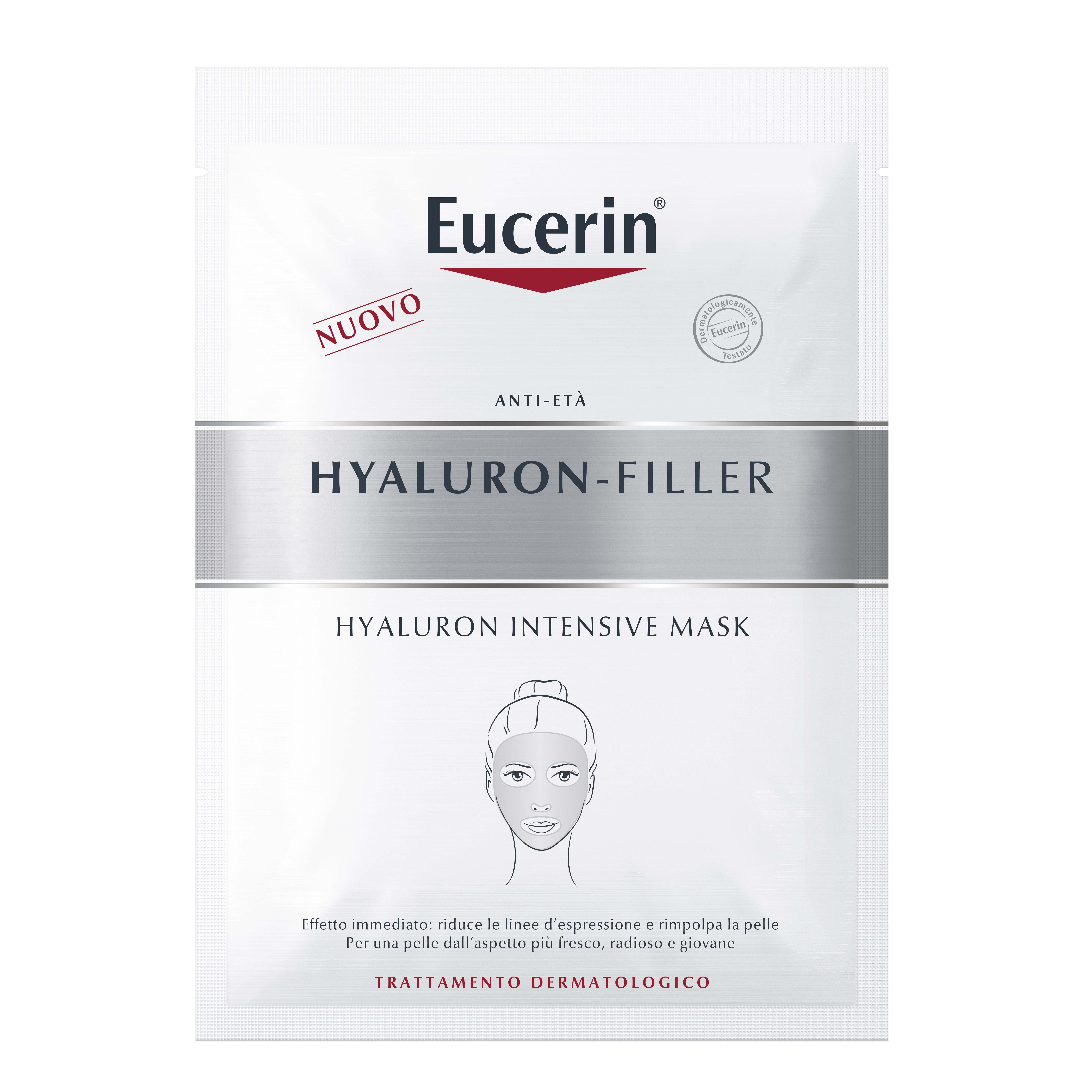 Eucerin Hyaluron-Filler Intensive Mask Maschera Intensiva Monodose Trattamento