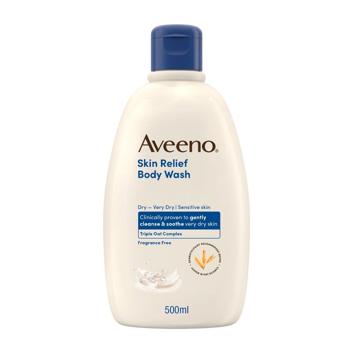 Aveeno Skin Relief Bagno Doccia - Detergente corpo per pelle secca - 500 ml - Immagine 3