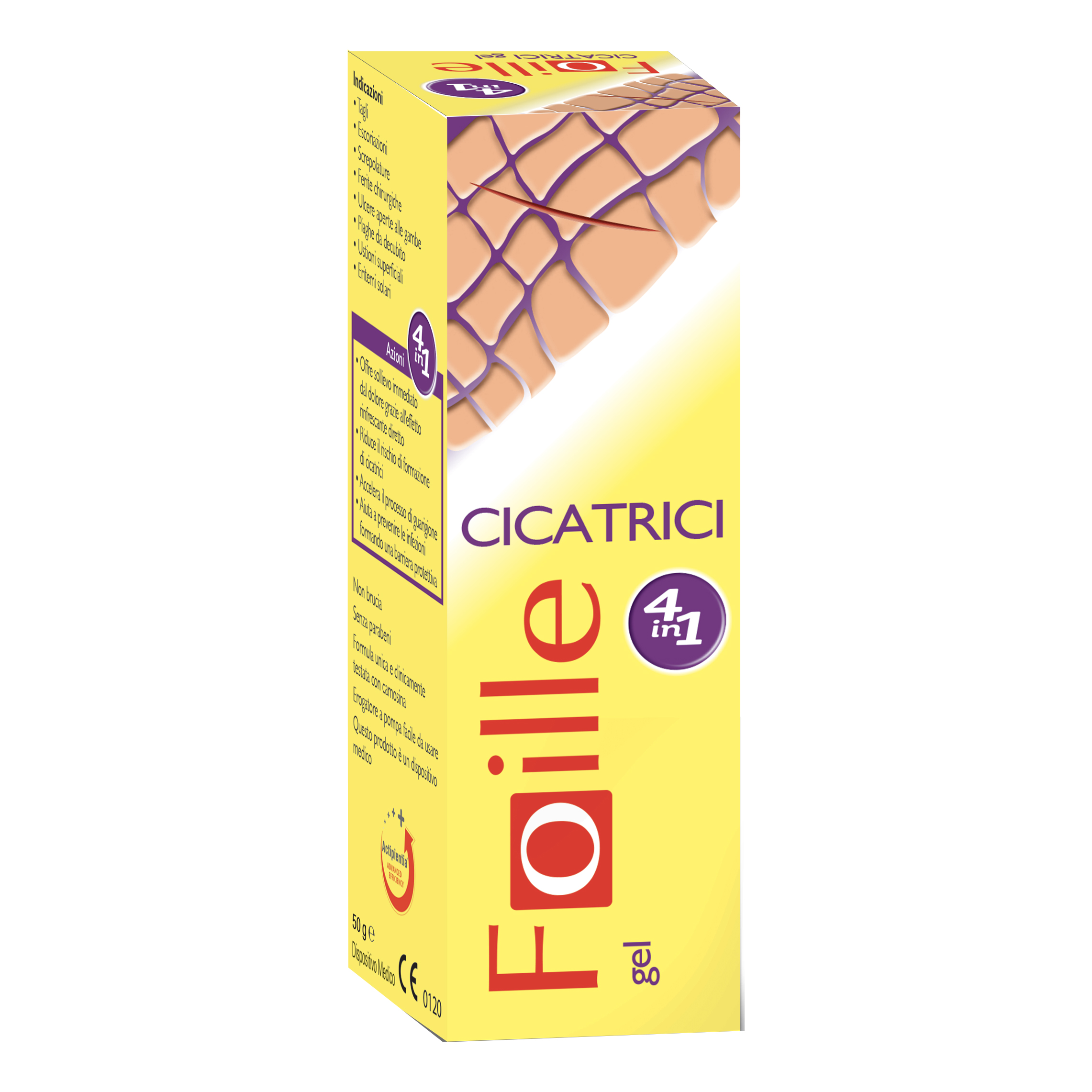 Foille cicatrici gel 50g