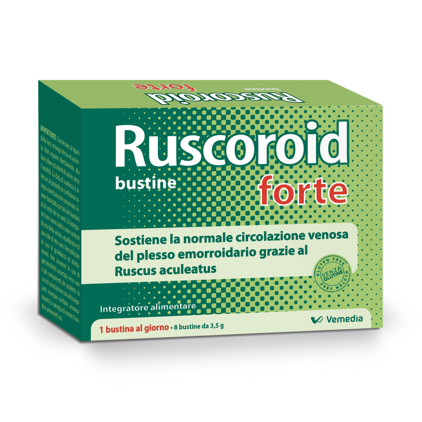 Ruscoroid forte 8 Bustine