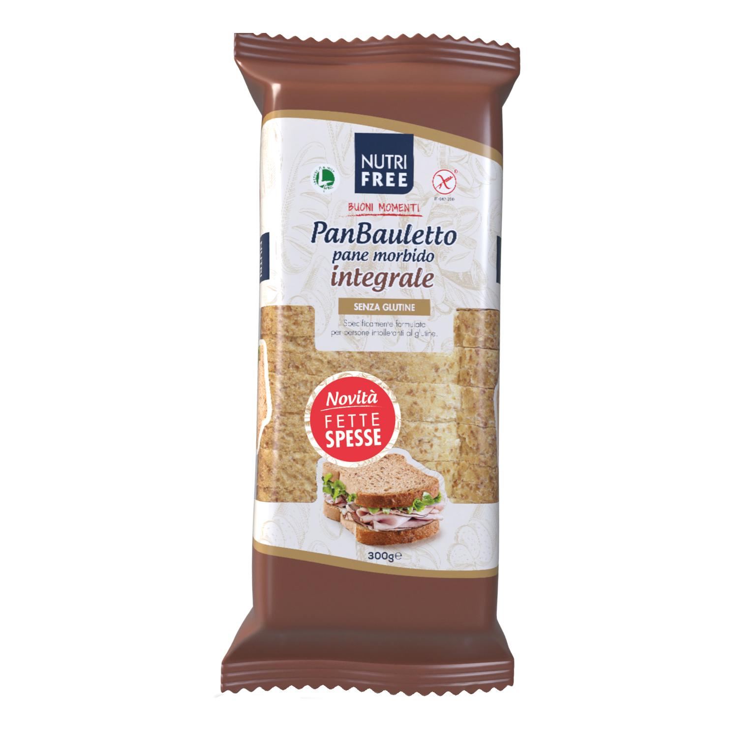 Nutrifree Panbauletto Integrale 300 G