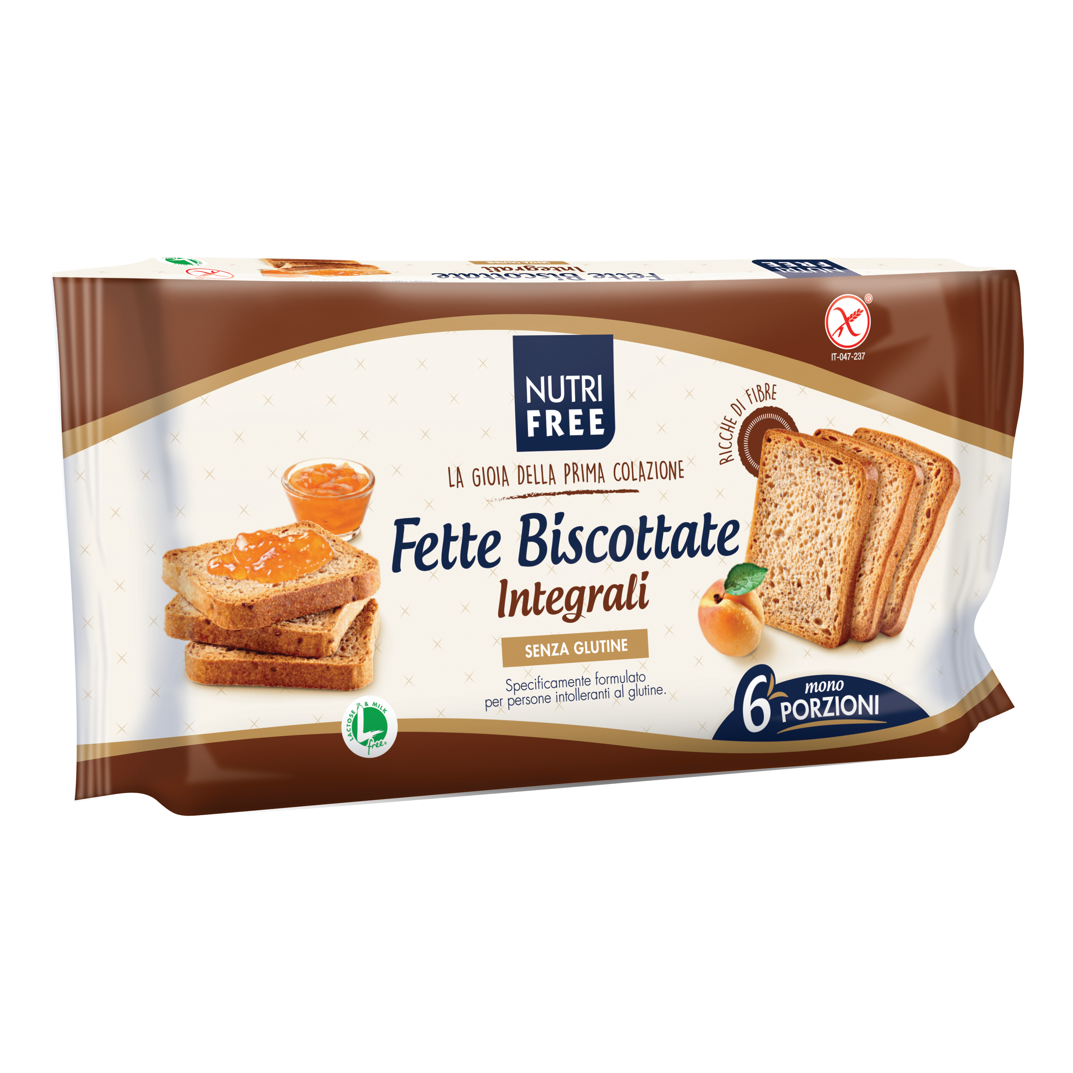 Nutrifree Fette Biscottate Integrale 225g