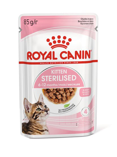 Royal Canin Gatto Kitten Sterilized Busta In Salsa 85 Gr
