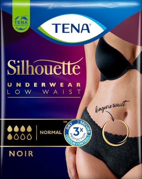 Tena silhouette noir l 9pz