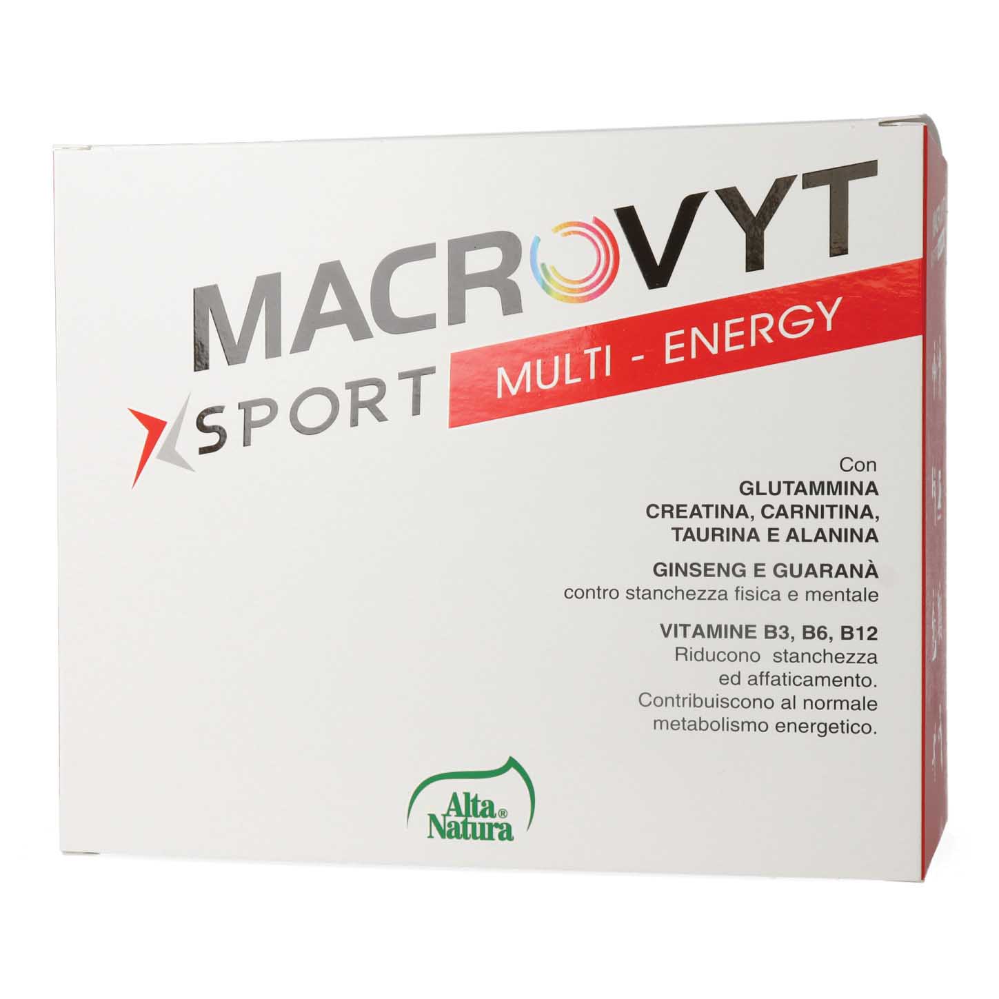 Macrovyt sport multi energy 14 bustine