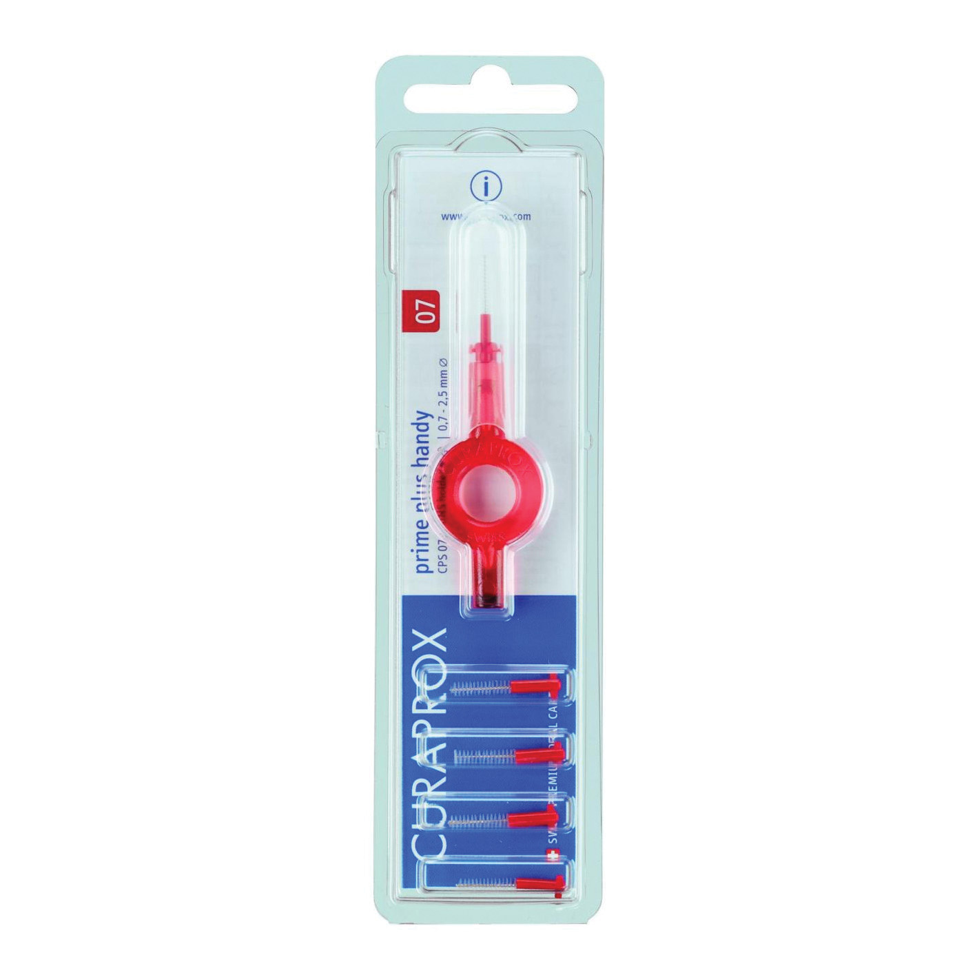 Curaprox Scovolino Prime Plus Handy Rosso 5 Pezzi