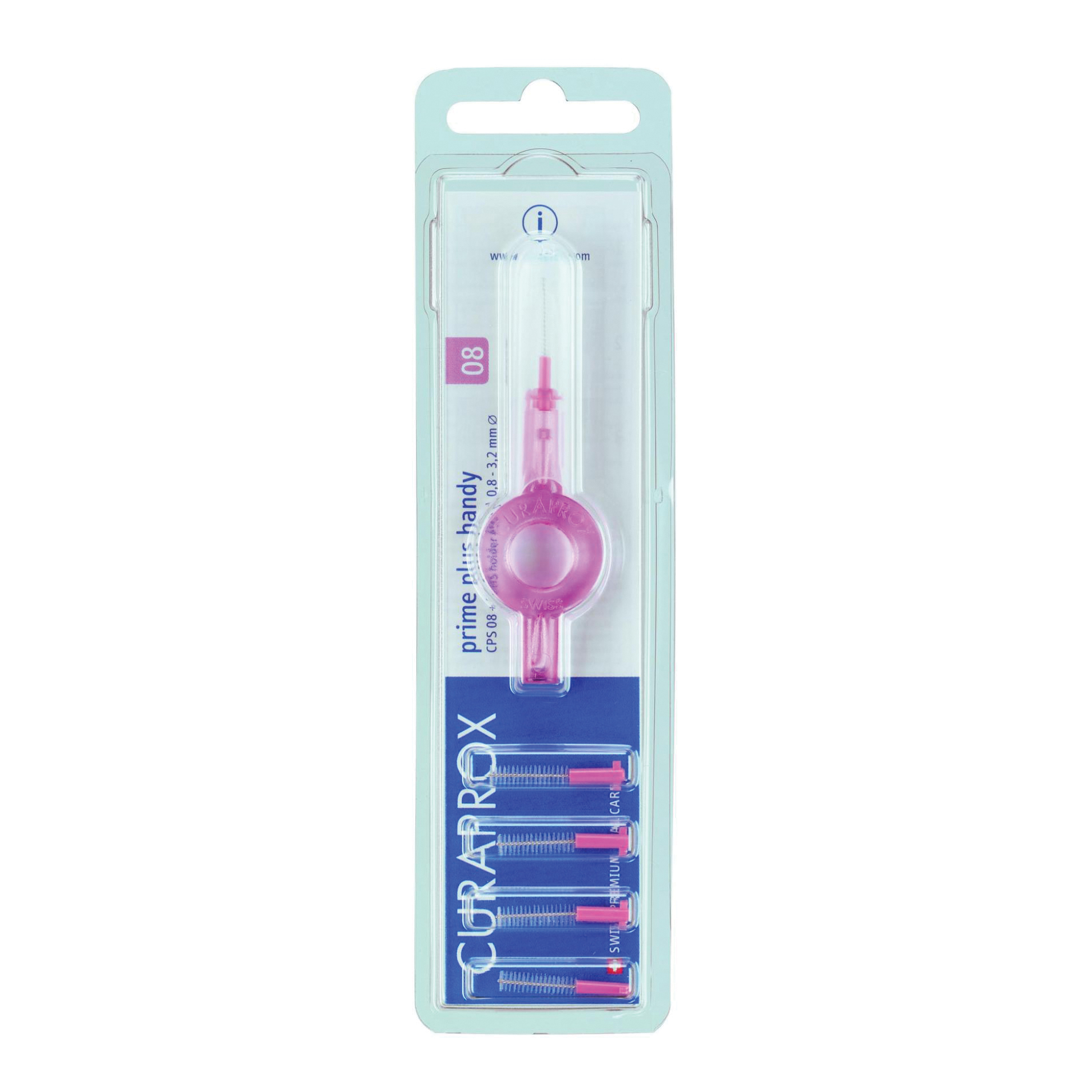 Curaprox Scovolino Prime Plus Handy Rosa 5 Pezzi