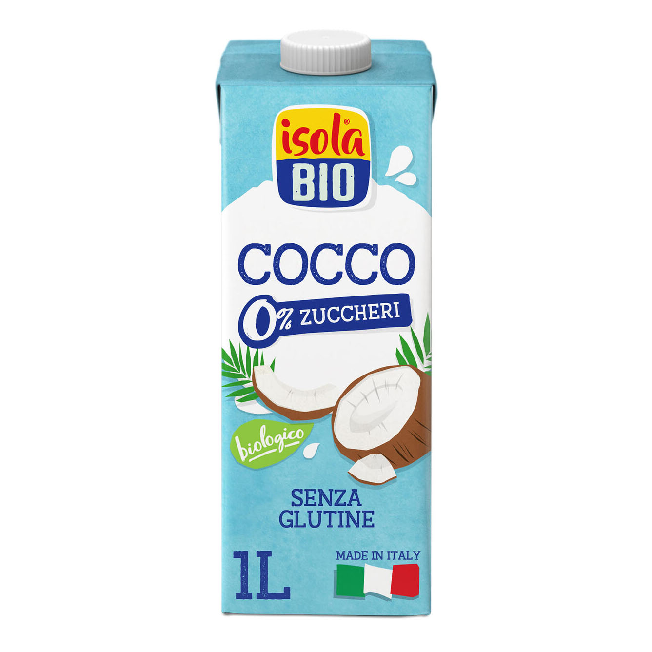 Isola bio bevanda cocco con calcio 1 litro