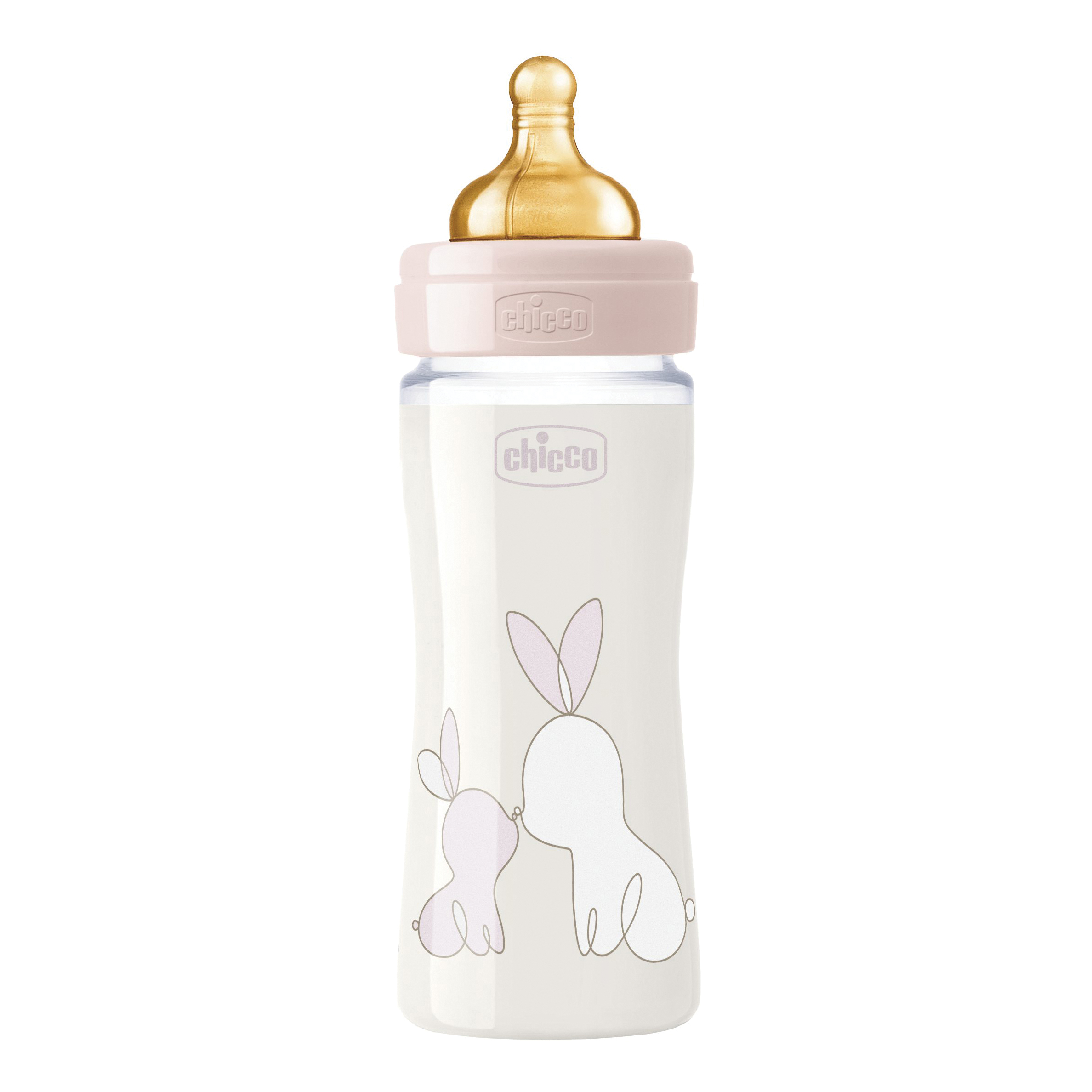 Chicco biberon original vetro 1 foro 240ml