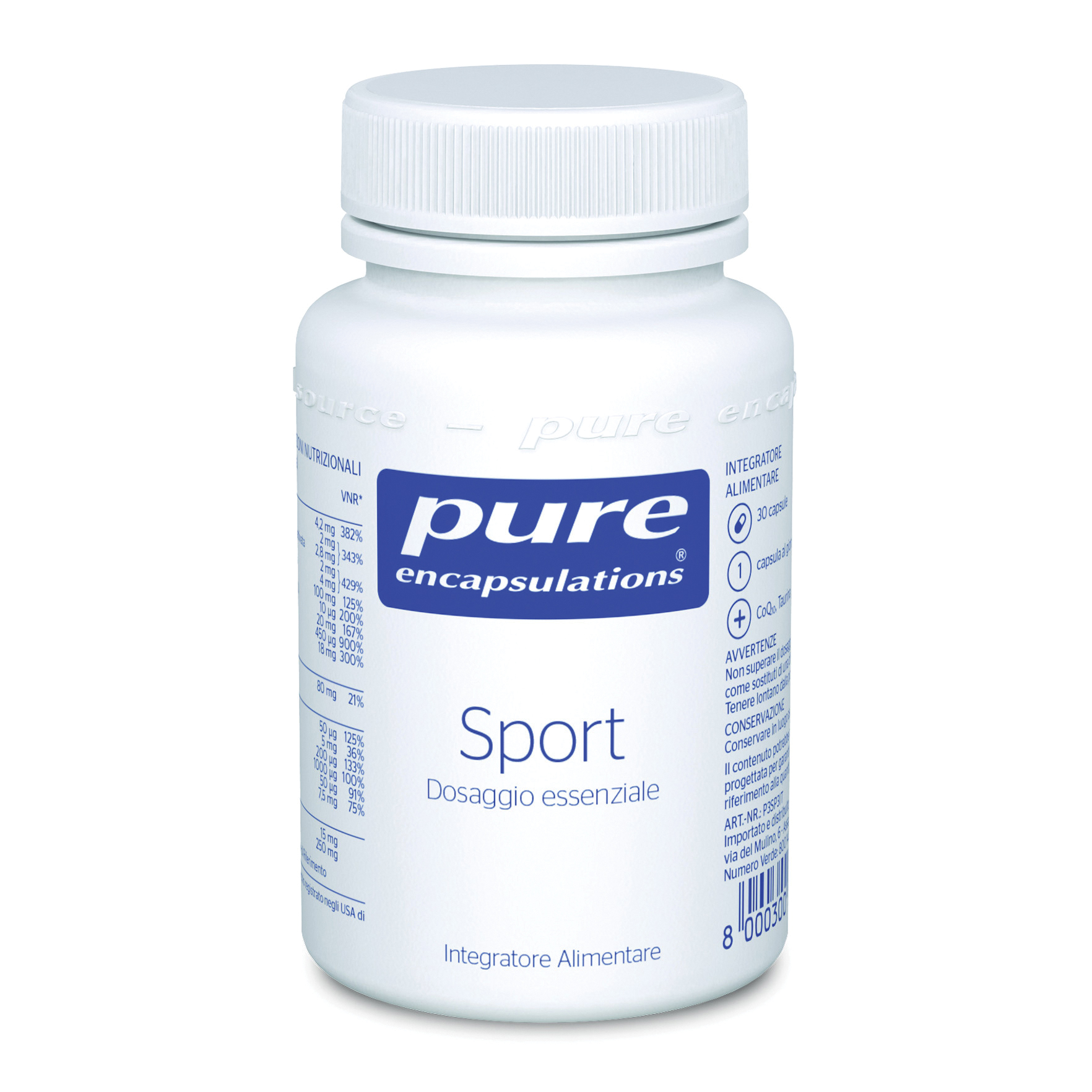 Pure encapsulations sport 30 capsule