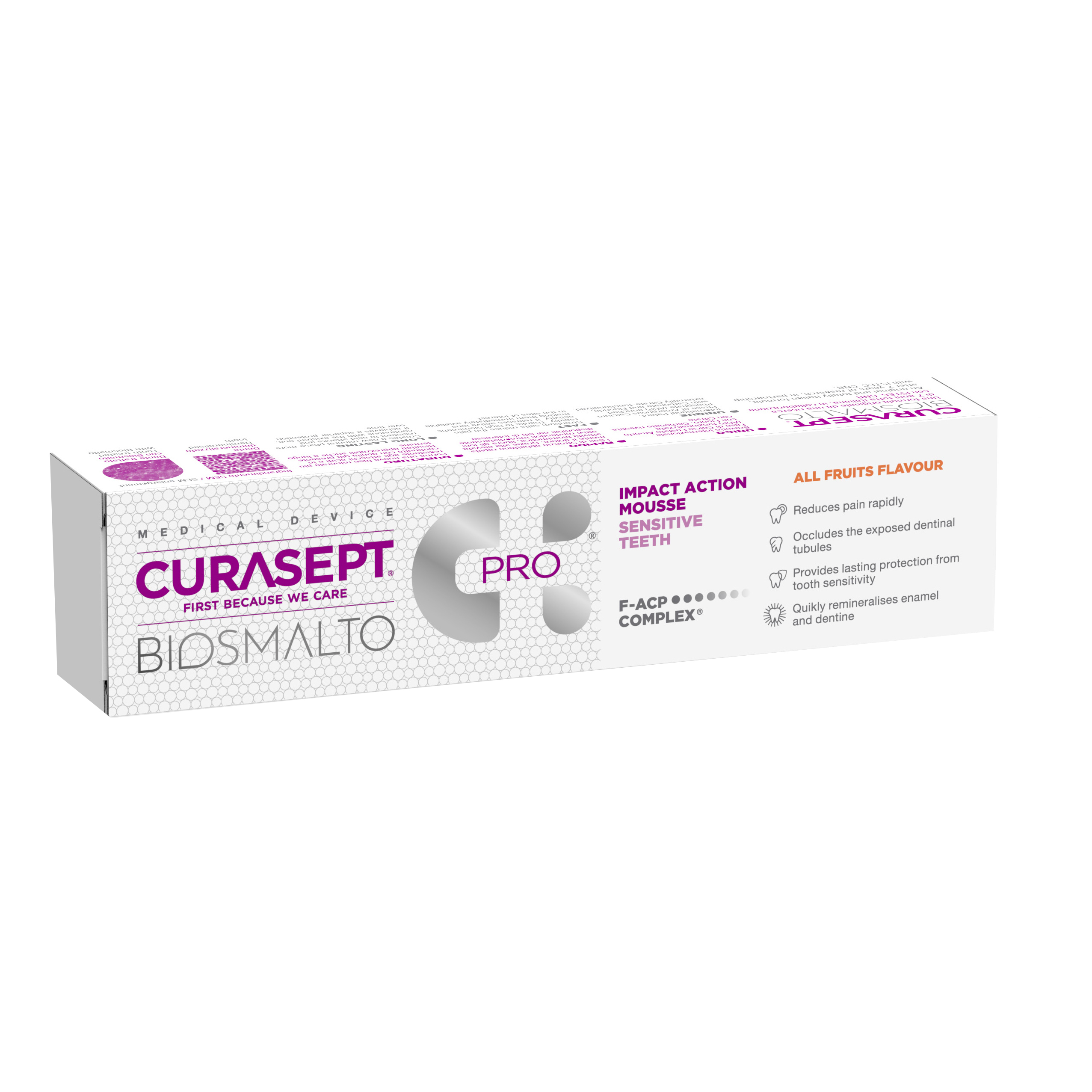 Curasept Biosmalto Denti Sensibili Mousse Azione D 039 urto Domicil...