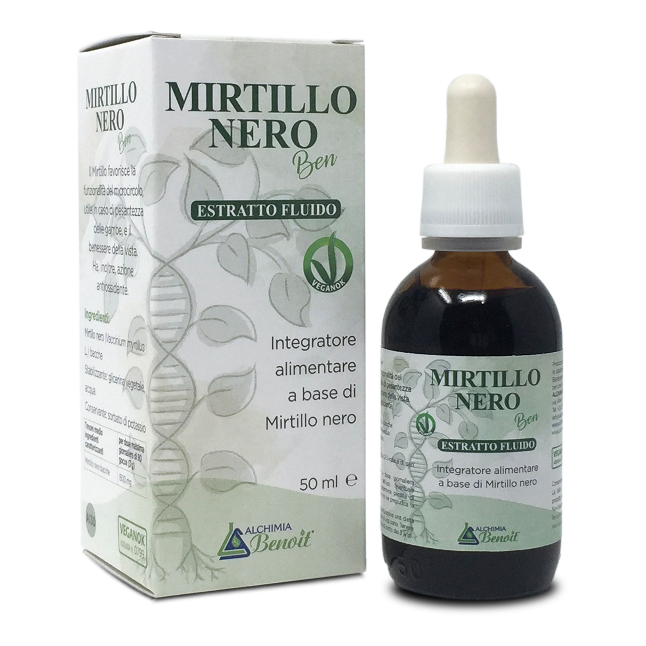Mirtillo ben estratto fluido 50 ml