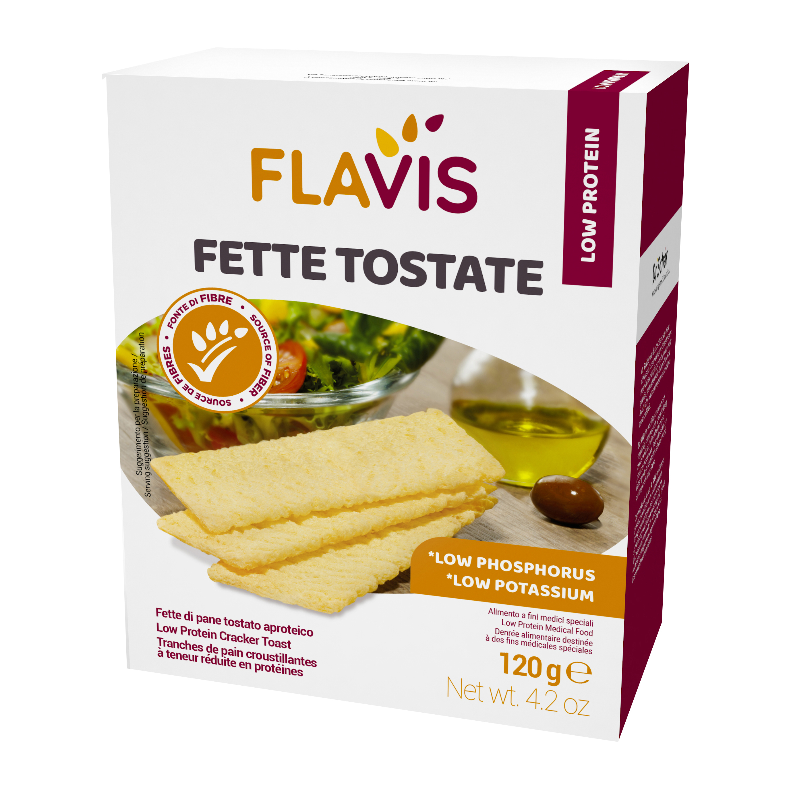 Mevalia flavis fette tost.205g