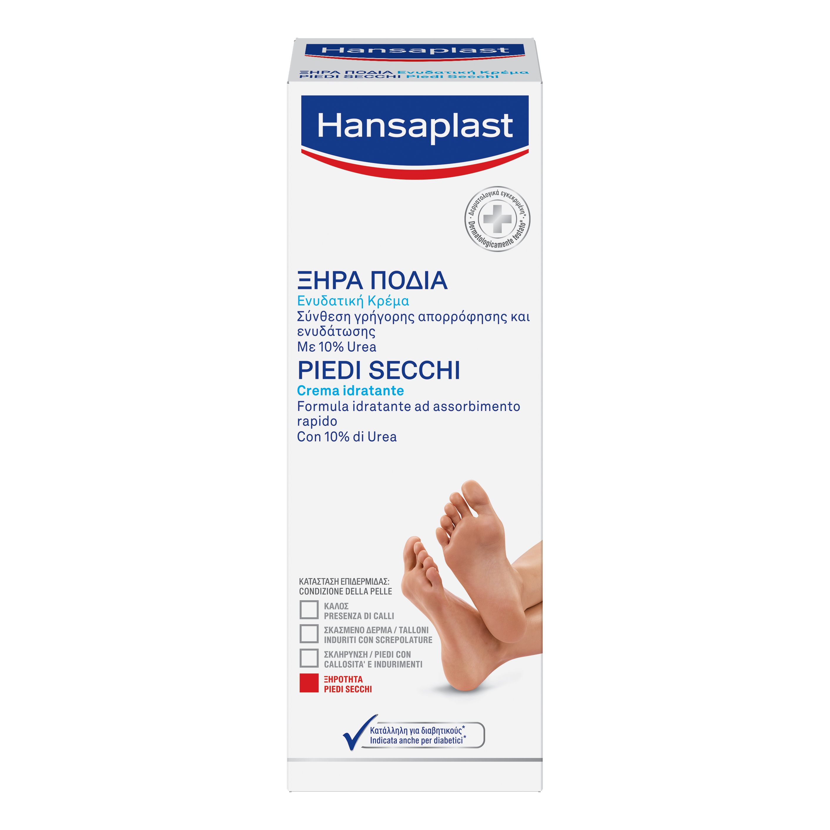 Hansaplast crema rigenerante piedi 100 ml