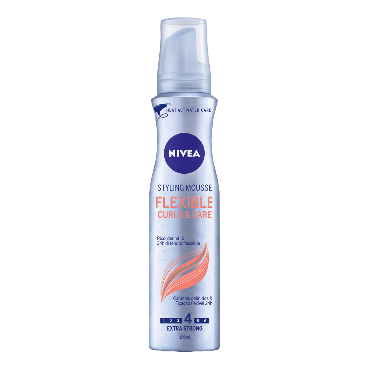 Nivea styling mousse flexible curls &amp; care 150 ml