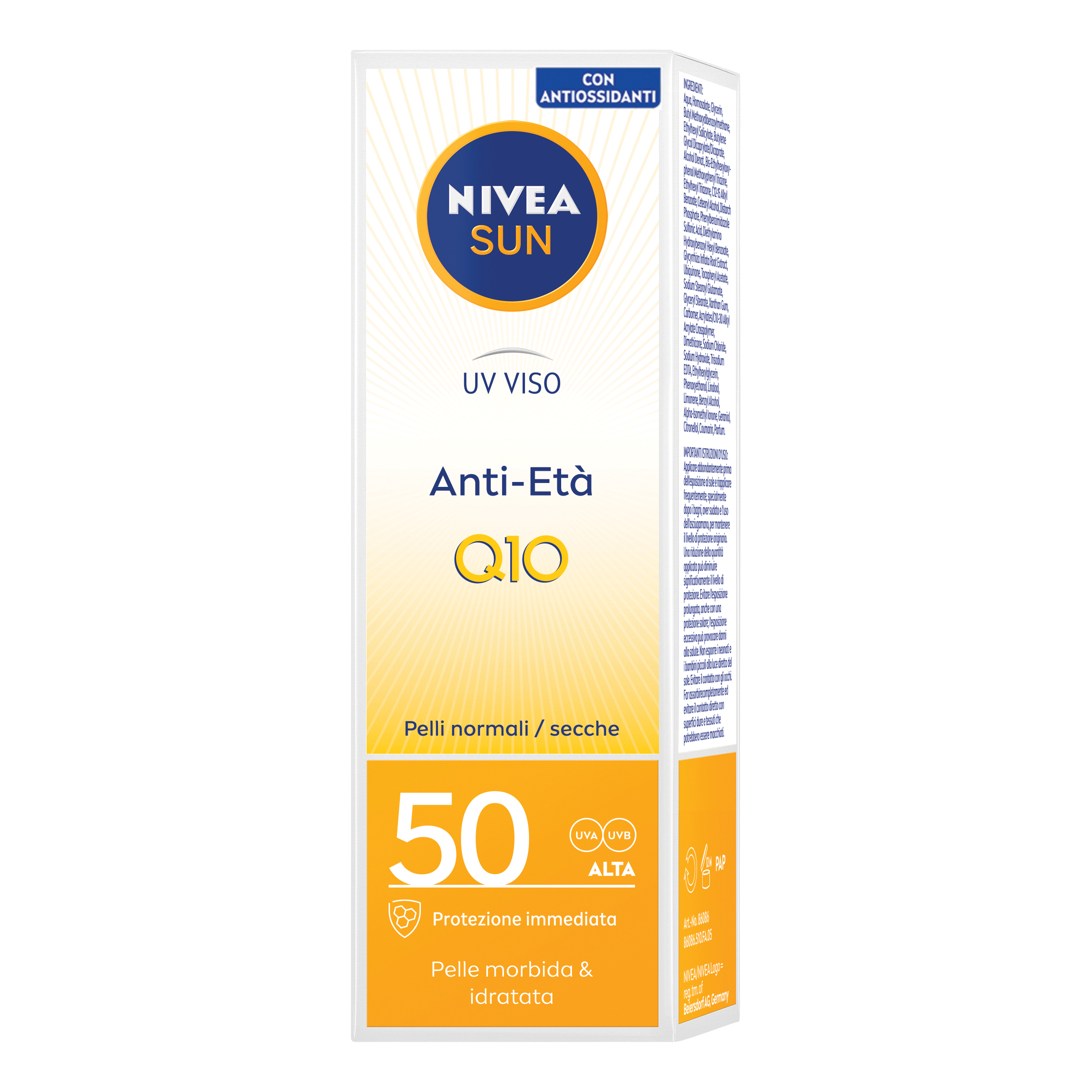 Nivea sun uv viso anti-rughe &amp; anti-macchie fp50 50 ml