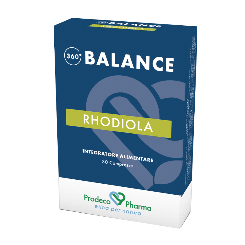360 balance rhodiola 30 compresse