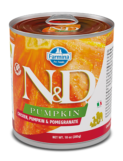 N&amp;d dog chicken &amp; pumpkin &amp; pomegranate 285 g