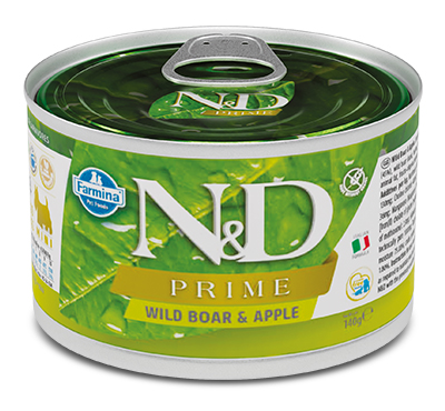 N&amp;d dog prime boar &amp; apple 140 g