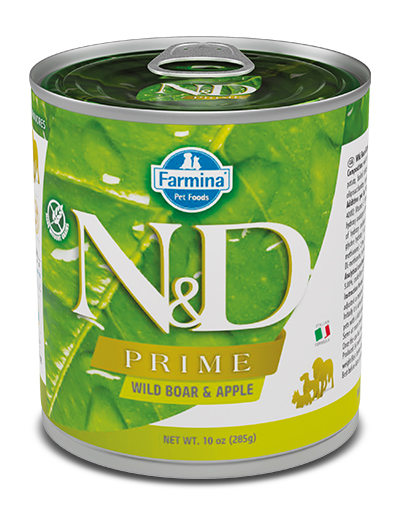 N&amp;d dog prime boar &amp; apple 285 g