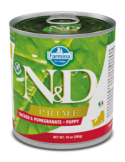 N&amp;d dog prime chicken &amp; pomegranate puppy 285 g