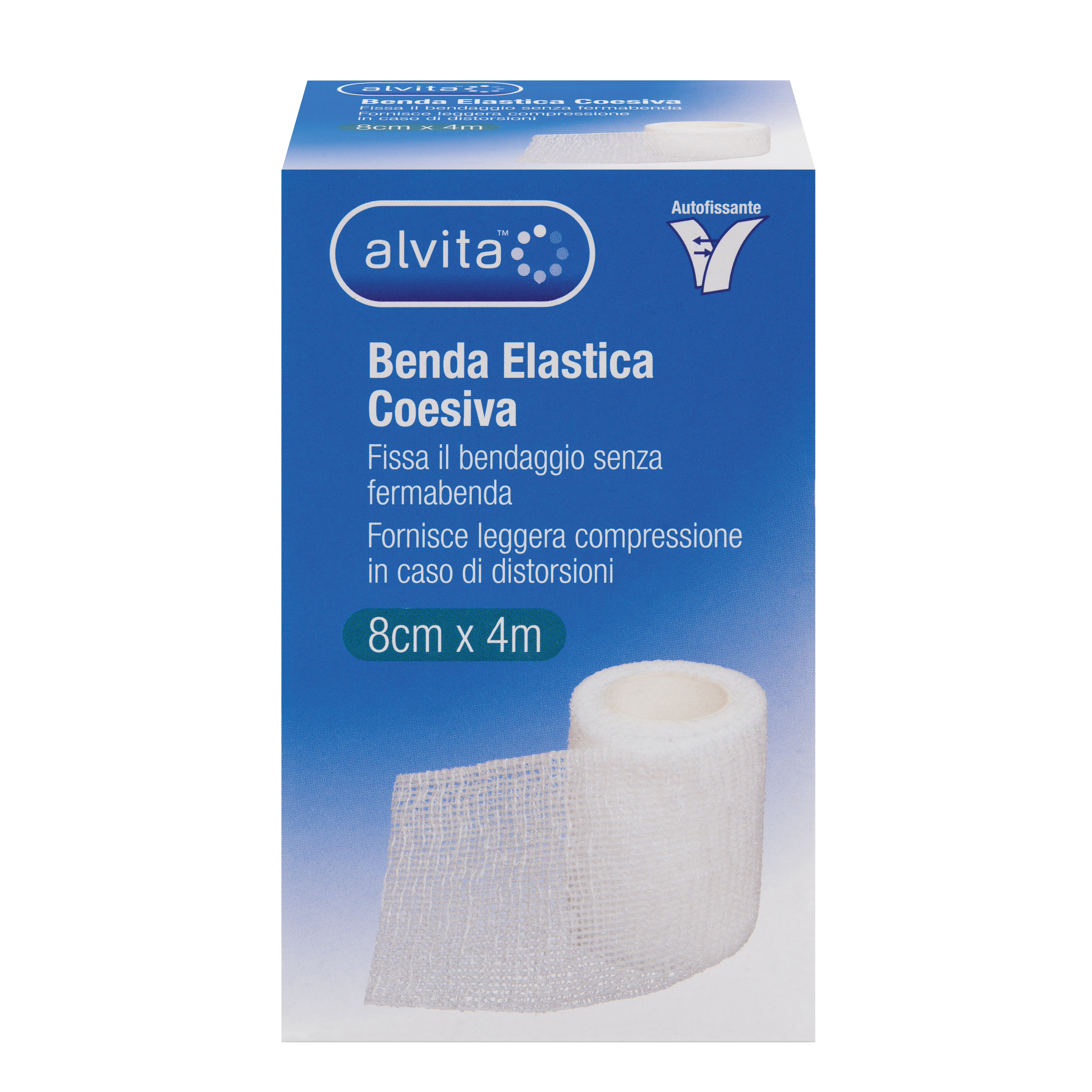 Benda elastica coesiva alvita 8x4