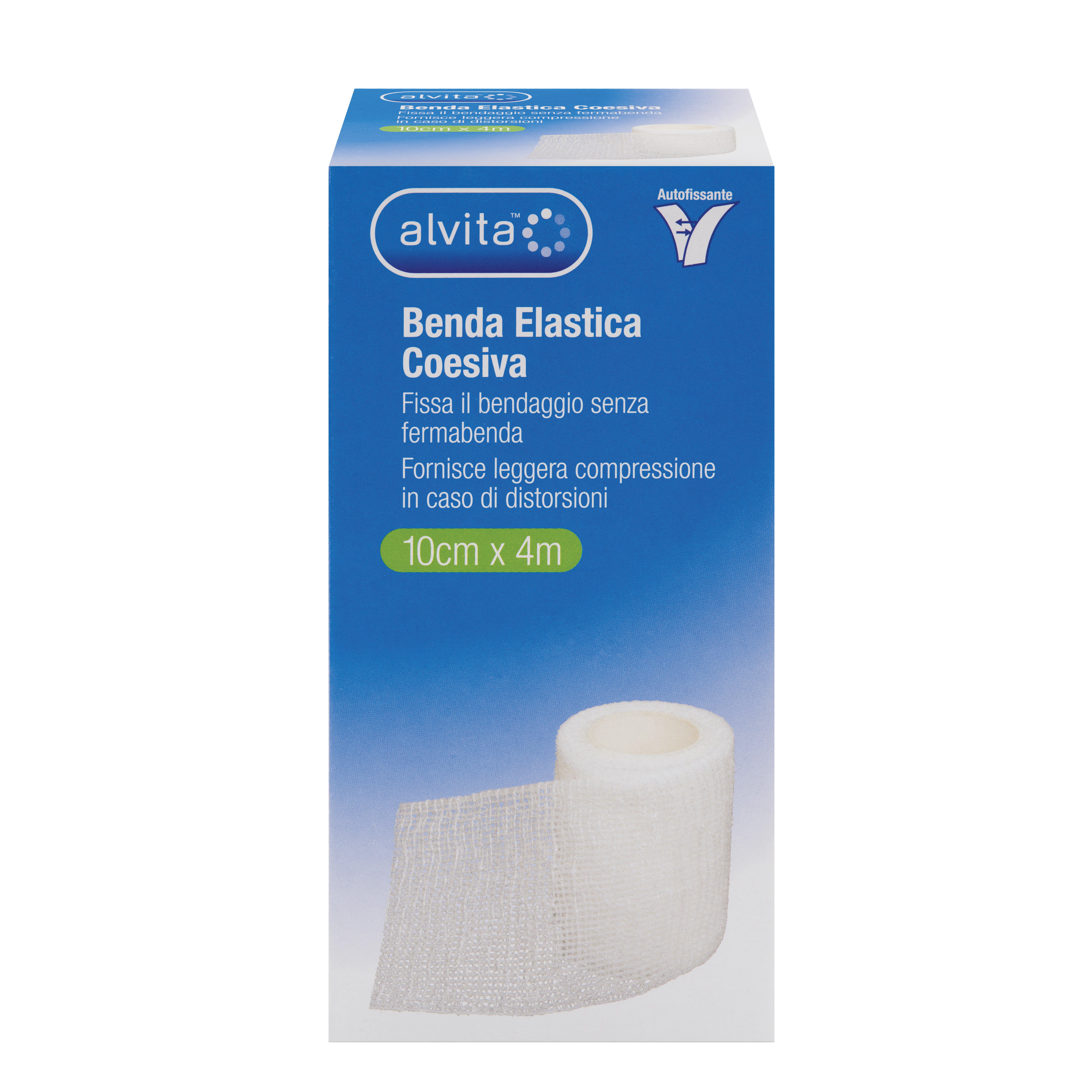 Alvita Benda Elastica Coesiva 10x4 1 Pezzo