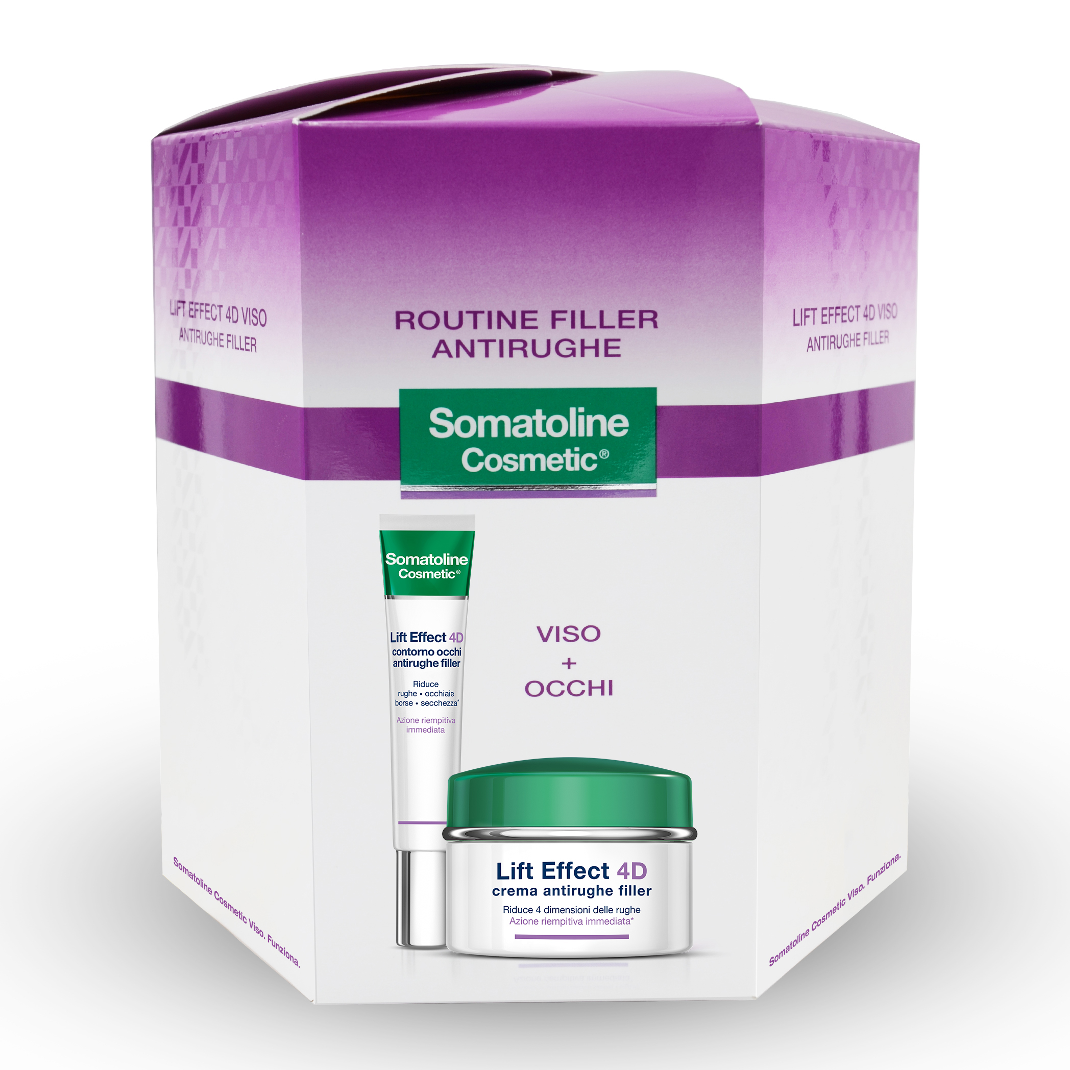 Somatoline c viso 4d crema giorno 50 ml + crema contorno occhi 15 ml 2019