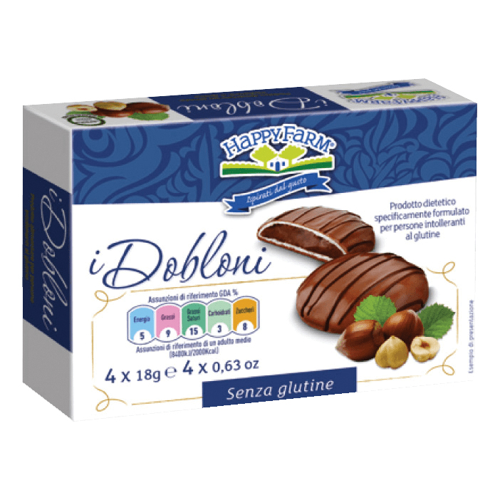 Happy Farm Biscotti I Doblòni 48g