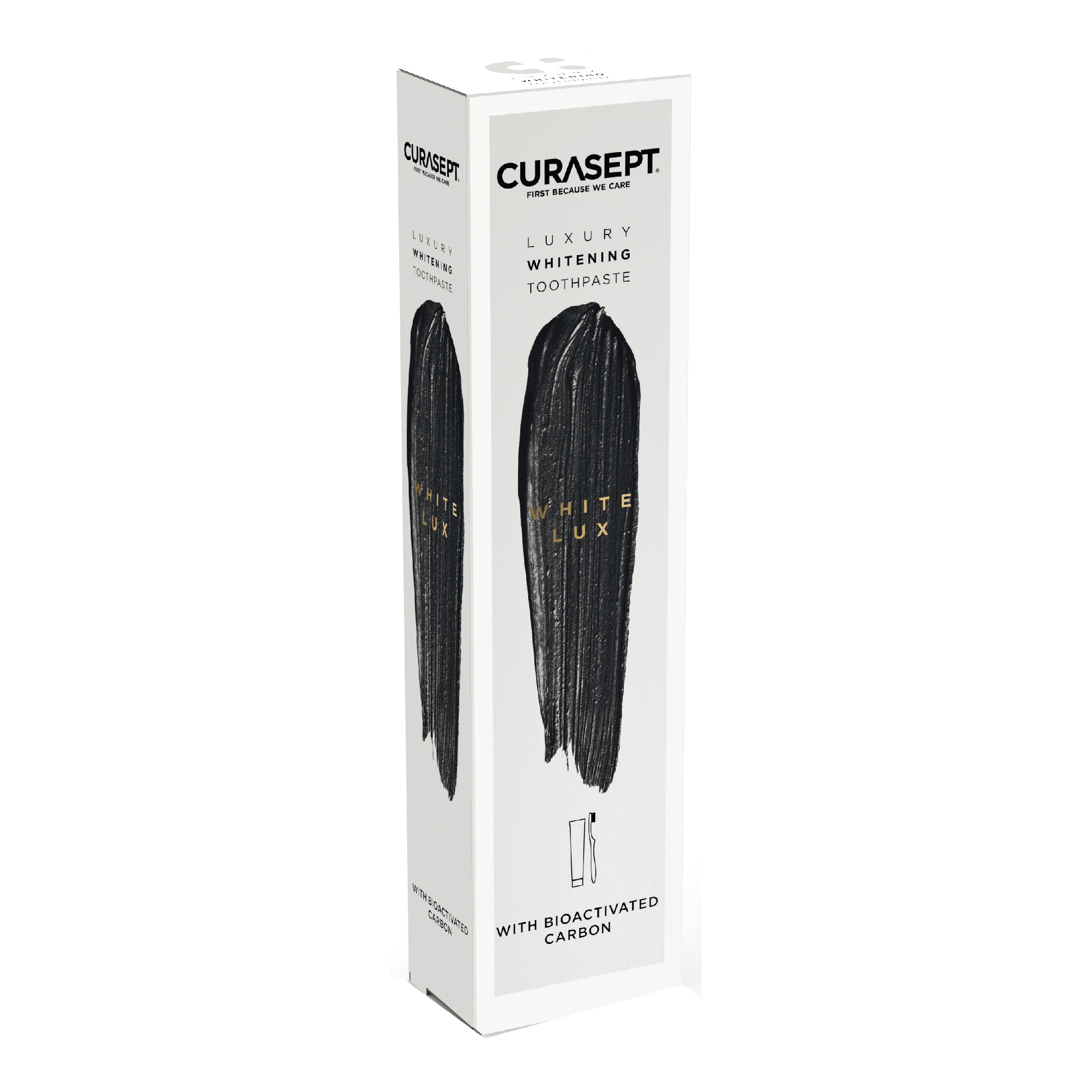 Curasept white lux dentifricio+spazzolino