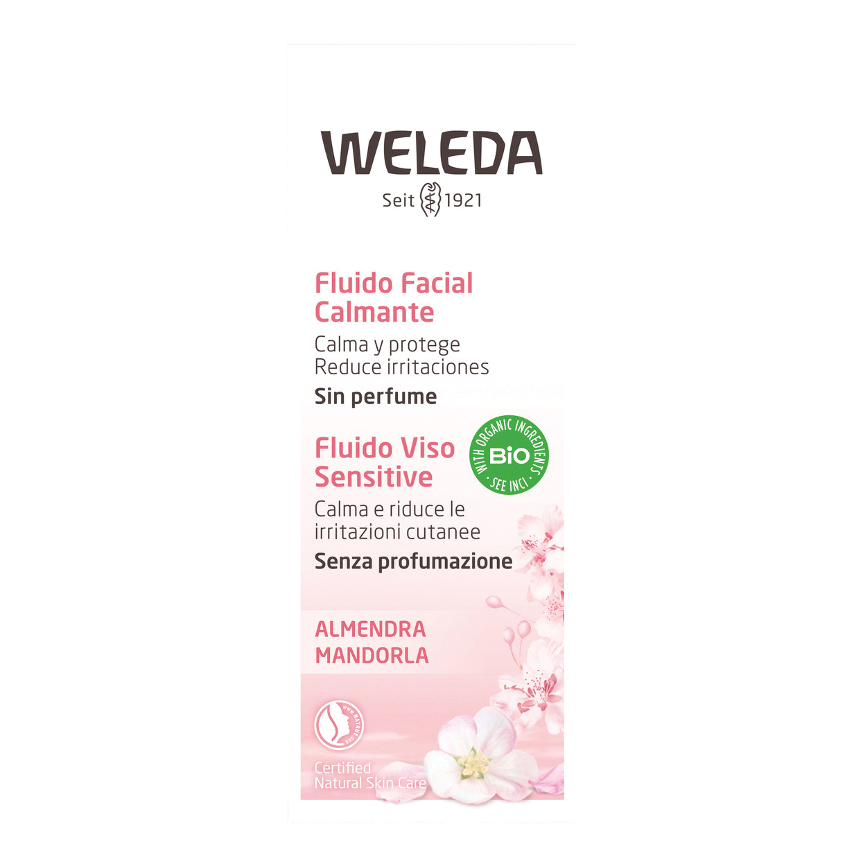 Sensitive fluido lenitivo mandorla 30 ml