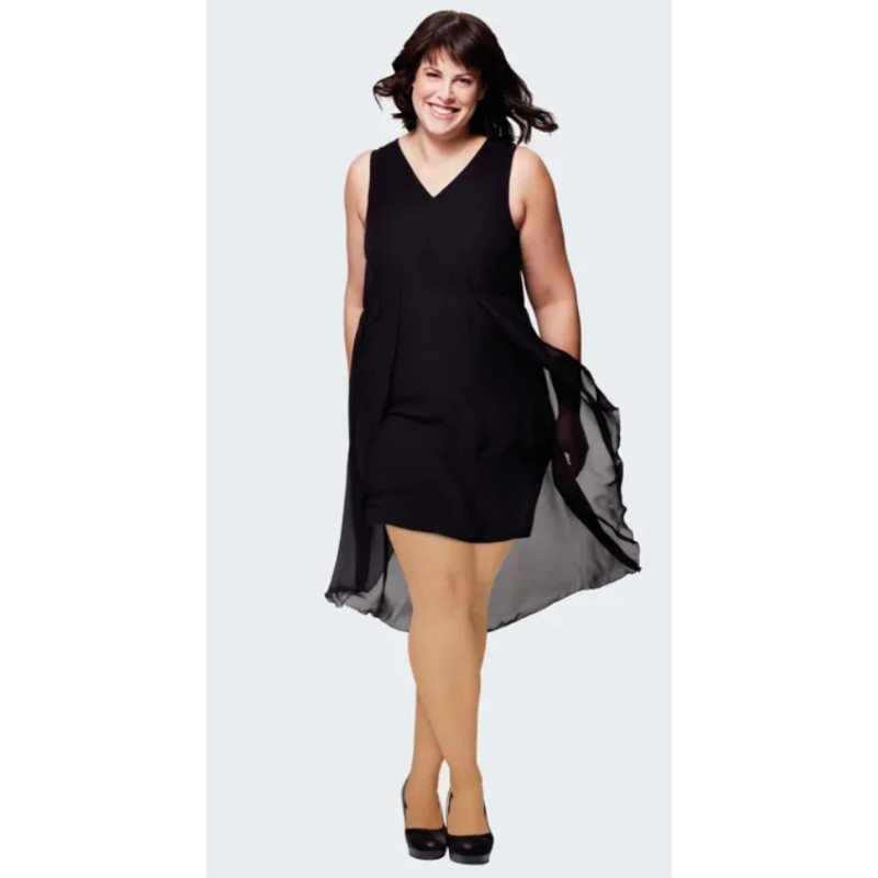 Collant xlei 18mmhg black taglia 6