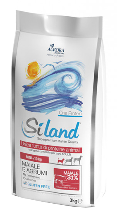 Siland Cane One Protein Adulto Mini Maiale & Agrumi 3 Kg
