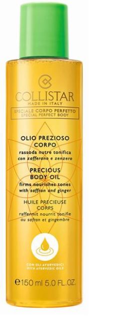 Olio prezioso corpo rassoda nutre tonifica con zafferano e zenzero 150 ml
