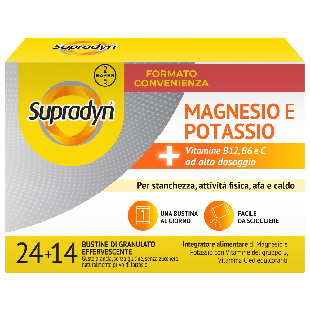 Supradyn MGK Limited Edition Integratore di Vitamine 14+24 Bustine