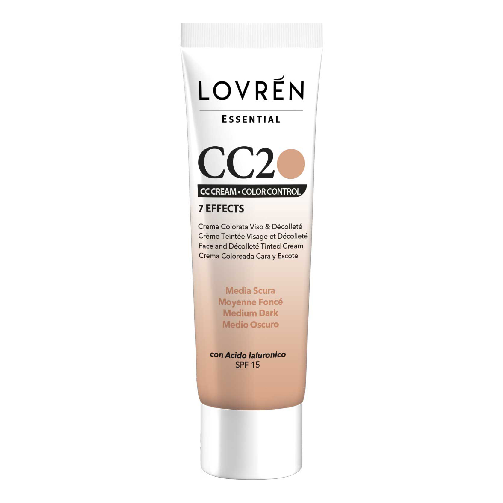 Lovren bb cream cc2 tonalita' medio scura